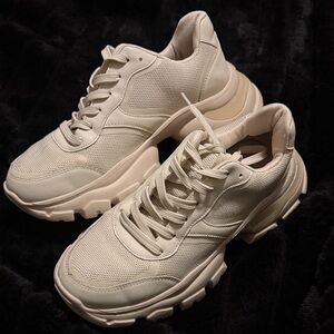 ALDO Cream Chunky Sneakers